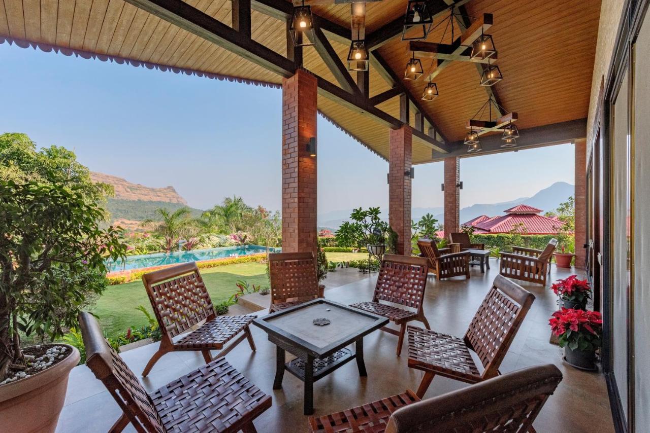 Saffronstays Althea - 4 Brd Veg Only Villa In Pawna With Jacuzzi In Every Room Lonavala Extérieur photo