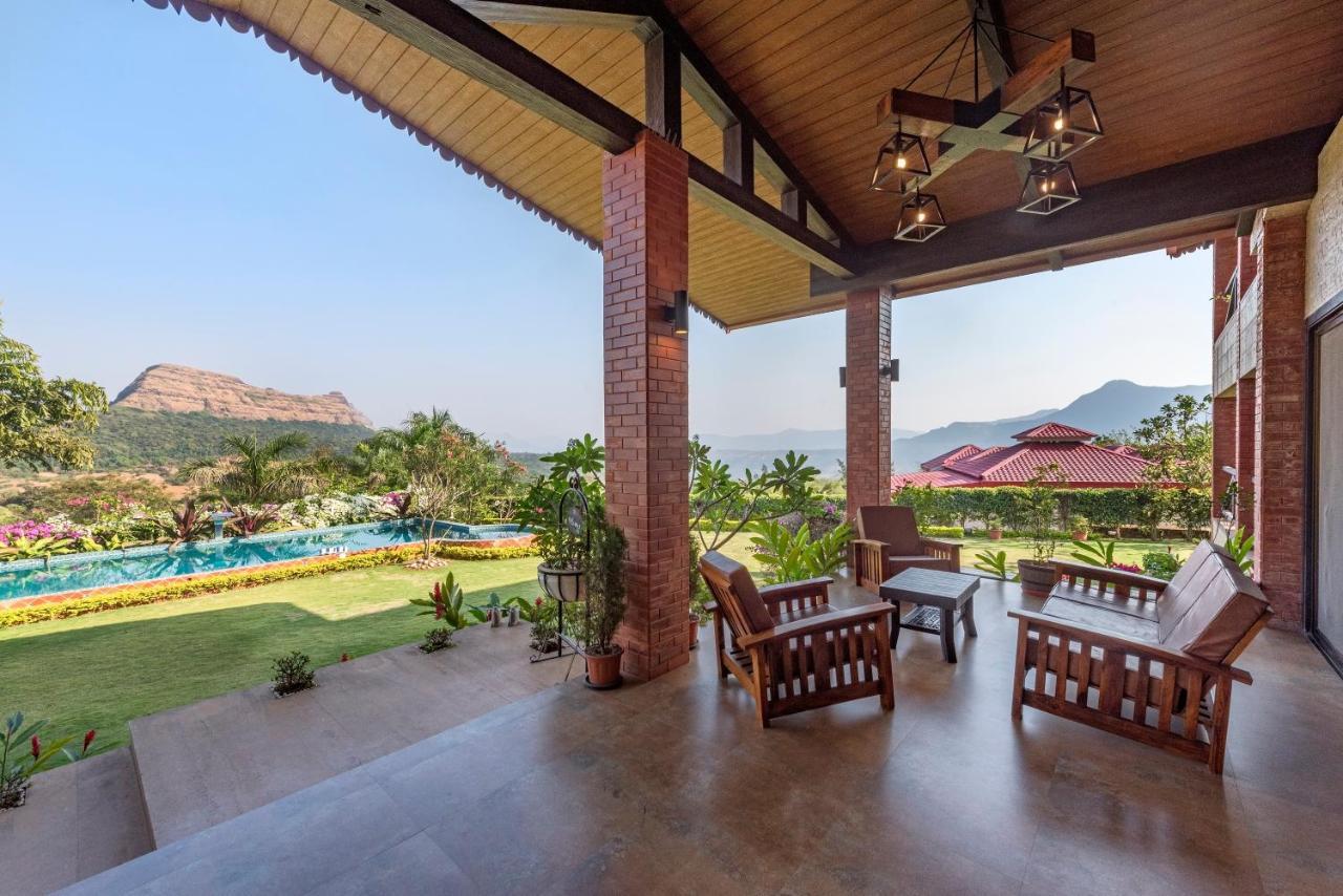 Saffronstays Althea - 4 Brd Veg Only Villa In Pawna With Jacuzzi In Every Room Lonavala Extérieur photo